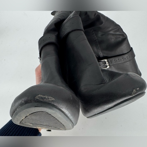 Tall Side Zip Heeled Boots - Picture 11 of 12